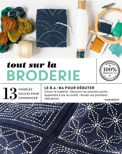 Front cover_Tout sur la broderie, le b.a.-ba pour débuter