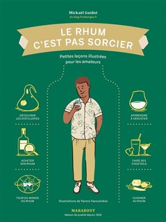 Front cover_Le rhum c'est pas sorcier : petites leçons illustrées pour les amateurs