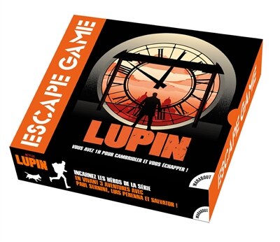 Front cover_Lupin : vous avez 1 h pour cambrioler et vous échapper !