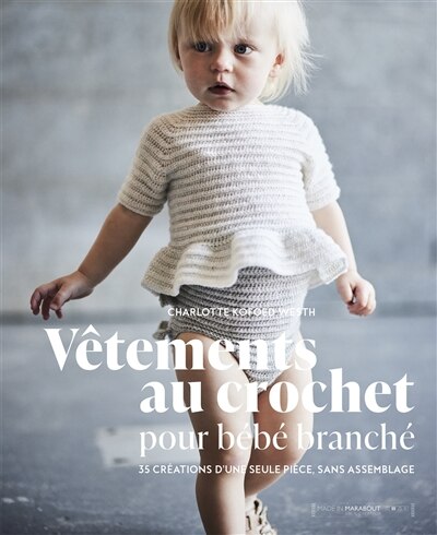 Front cover_Vêtements au crochet pour bébé branché
