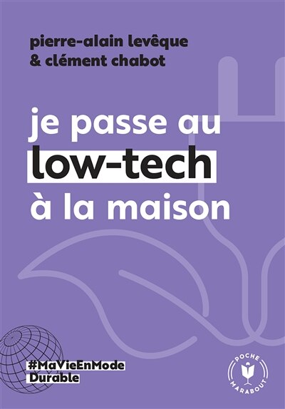 Front cover_Je passe au low-tech à la maison