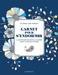 Couverture_Carnet pour s'endormir : illustrations délicates à colorier avant d'aller se coucher