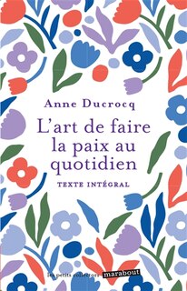 Front cover_L' art de faire la paix au quotidien