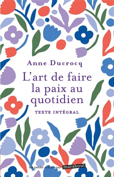 Front cover_L' art de faire la paix au quotidien