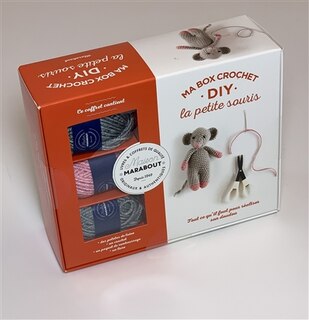 Front cover_Ma box crochet DIY : la petite souris : tout ce qu'il faut pour réaliser son doudou