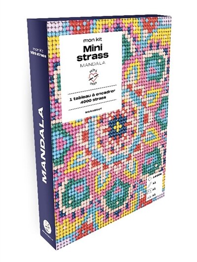 Couverture_Mon kit mini strass Mandala