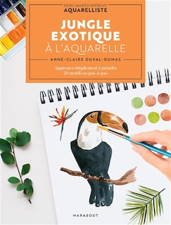 Front cover_Jungle exotique à l'aquarelle