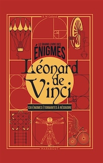 Front cover_Le grand livre des énigmes : Léonard de Vinci