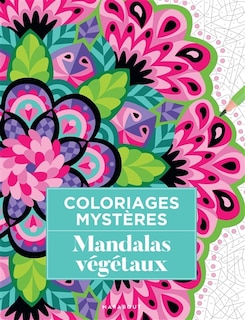 Front cover_Coloriages mystères Mandalas végétaux