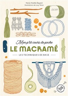 Couverture_Le macramé : les techniques de base