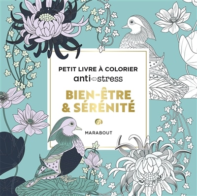 Front cover_Bien-être & sérénité : Petit livre à colorier anti-stress