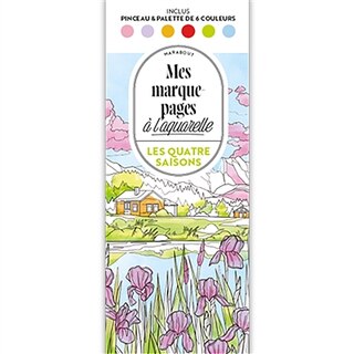 Front cover_Mes marque-pages à l'aquarelle : Quatre saisons