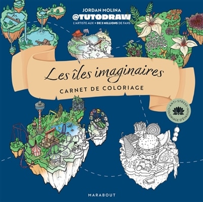 Couverture_Les îles imaginaires de Tutodraw