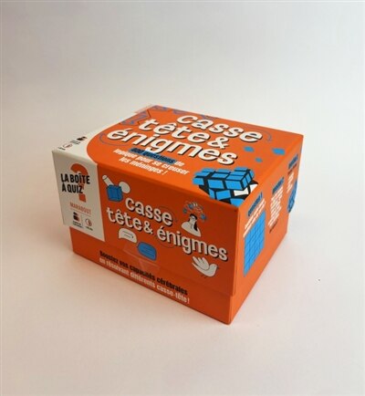 Front cover_La boîte Casse-tête & énigmes