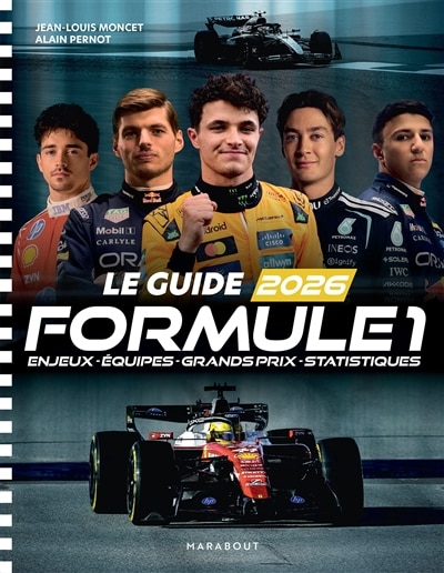 Couverture_LE GUIDE 2026 DE LA FORMULE 1