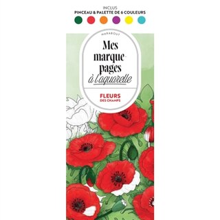 Couverture_Mes marque-pages &agrave; l'aquarelle