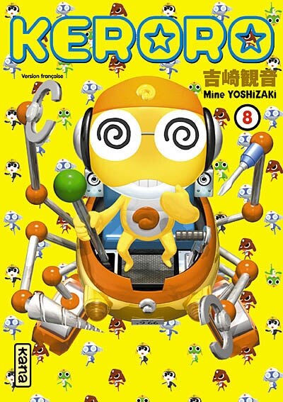 Front cover_Keroro, Vol. 8