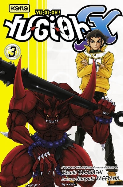 Front cover_Yu-Gi-Oh ! GX, Vol. 3