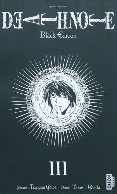 Front cover_Death note : black edition, Vol. 3