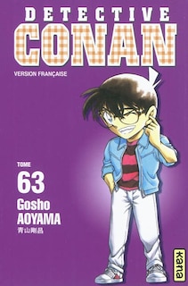 Front cover_Détective Conan  63