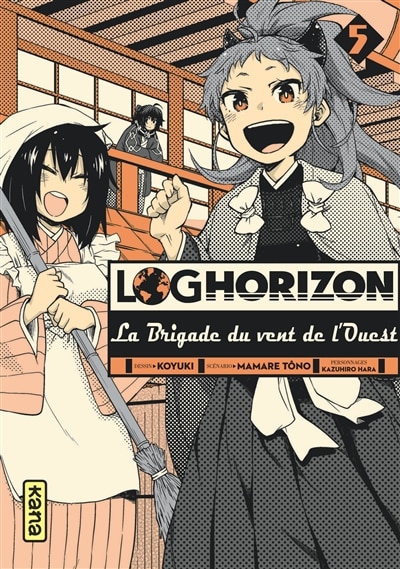 Couverture_Log horizon : la brigade du vent de l'ouest, Vol. 5