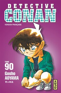 Front cover_Détective Conan 90