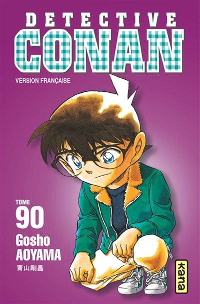 Front cover_Détective Conan 90