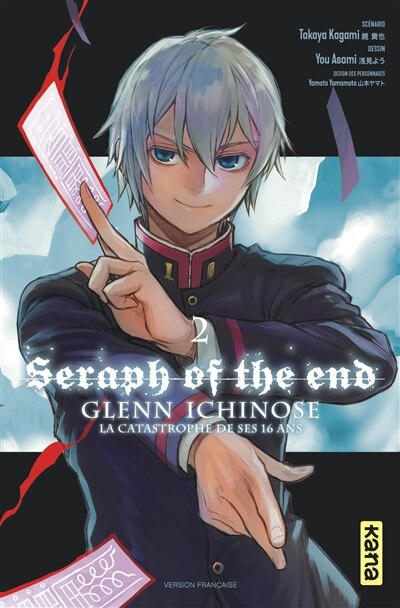 Couverture_Seraph of the end : Glenn Ichinose : la catastrophe de ses 16 ans, Vol. 2