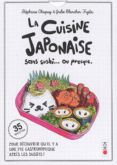 Front cover_LA Cuisine JAPONAISE sans sushi... ou presque