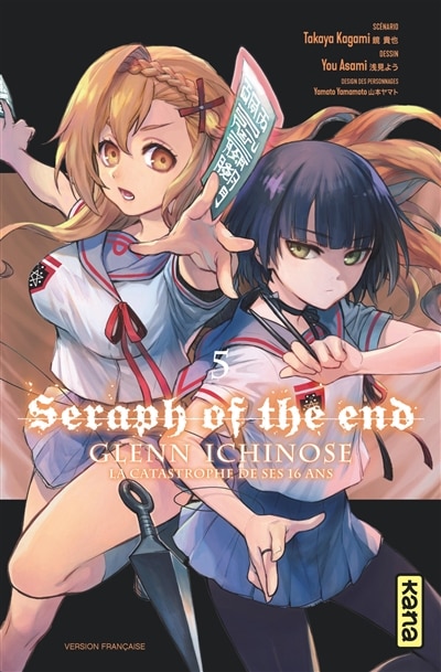 Front cover_Seraph of the end Tome 5 Glenn Ichinose