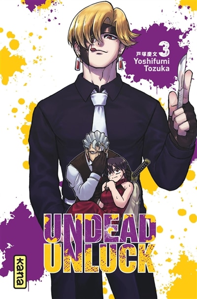 Front cover_Undead Unluck, Vol. 3
