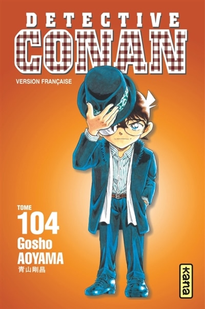 Front cover_Détective Conan 104