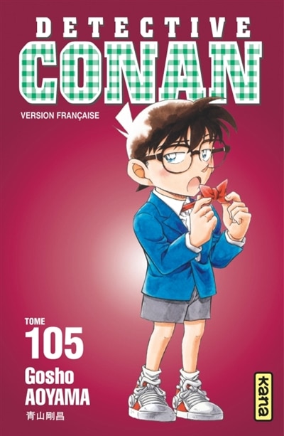 Front cover_Détective Conan 105