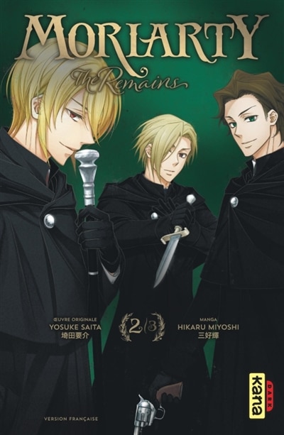 Front cover_Moriarty - The Remains 02 VERSION FRANÇAISE