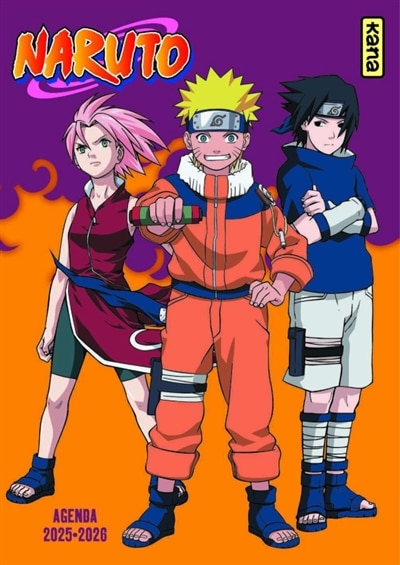 Front cover_Naruto : agenda 2025-2026