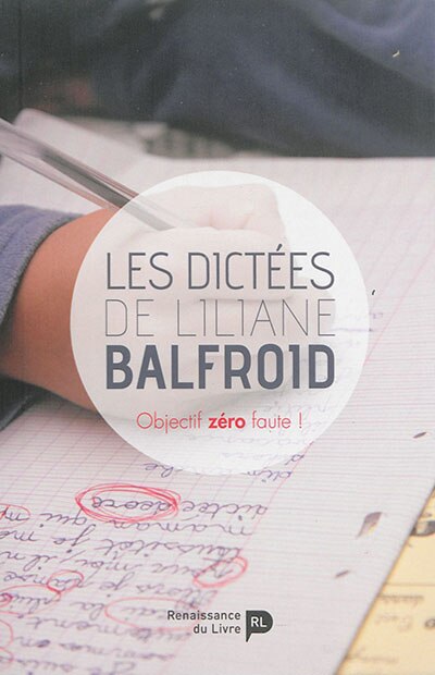 Couverture_Les dictées de Liliane Balfroid