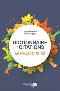Front cover_Dictionnaire de citations pas comme les autres