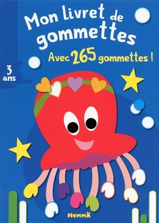 Front cover_Mon livret de gommettes : pieuvre