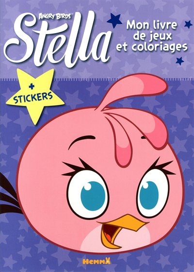 Stella Angry birds livre de jeux