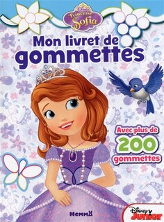 Couverture_Princesse Sofia : mon livret de gommettes