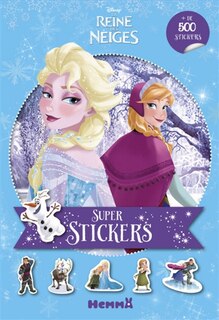 Couverture_La reine des neiges : super stickers