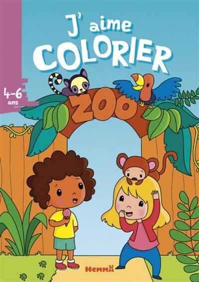 J'AIME COLORIER (ZOO) 4/6 ANS