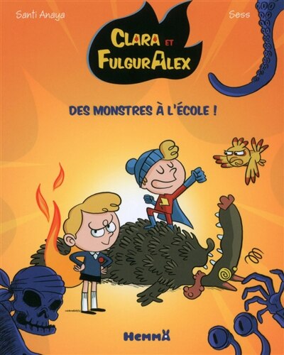 Couverture_Des monstres &agrave; l'&eacute;cole !