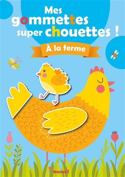 Couverture_A la ferme : poule