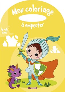 Front cover_Mon coloriage à emporter, 4-6 ans