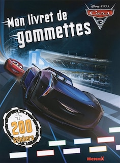 Front cover_Cars 3 : mon livret de gommettes