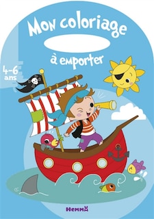 Front cover_Mon coloriage à emporter : 4-6 ans : pirate