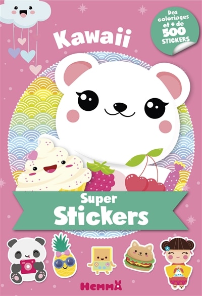 Front cover_Kawaii : super stickers