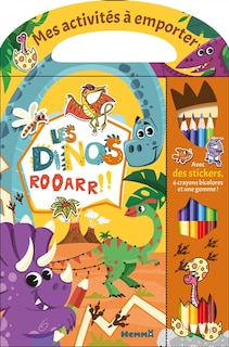 Front cover_Les dinos rooarr !! : mes activités à emporter
