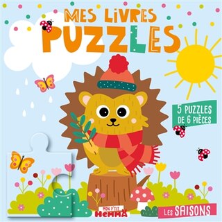 Couverture_Les saisons : mes livres puzzles